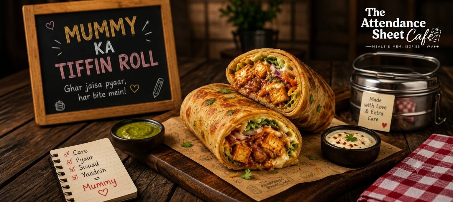 Mummy Ka Tiffin - Tiffin Chori Wraps - TAS Cafe Noida