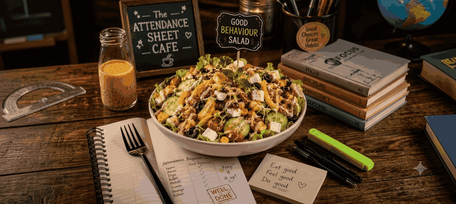 Good Behaviour Salad - Health Monitor Salads - TAS Cafe Noida
