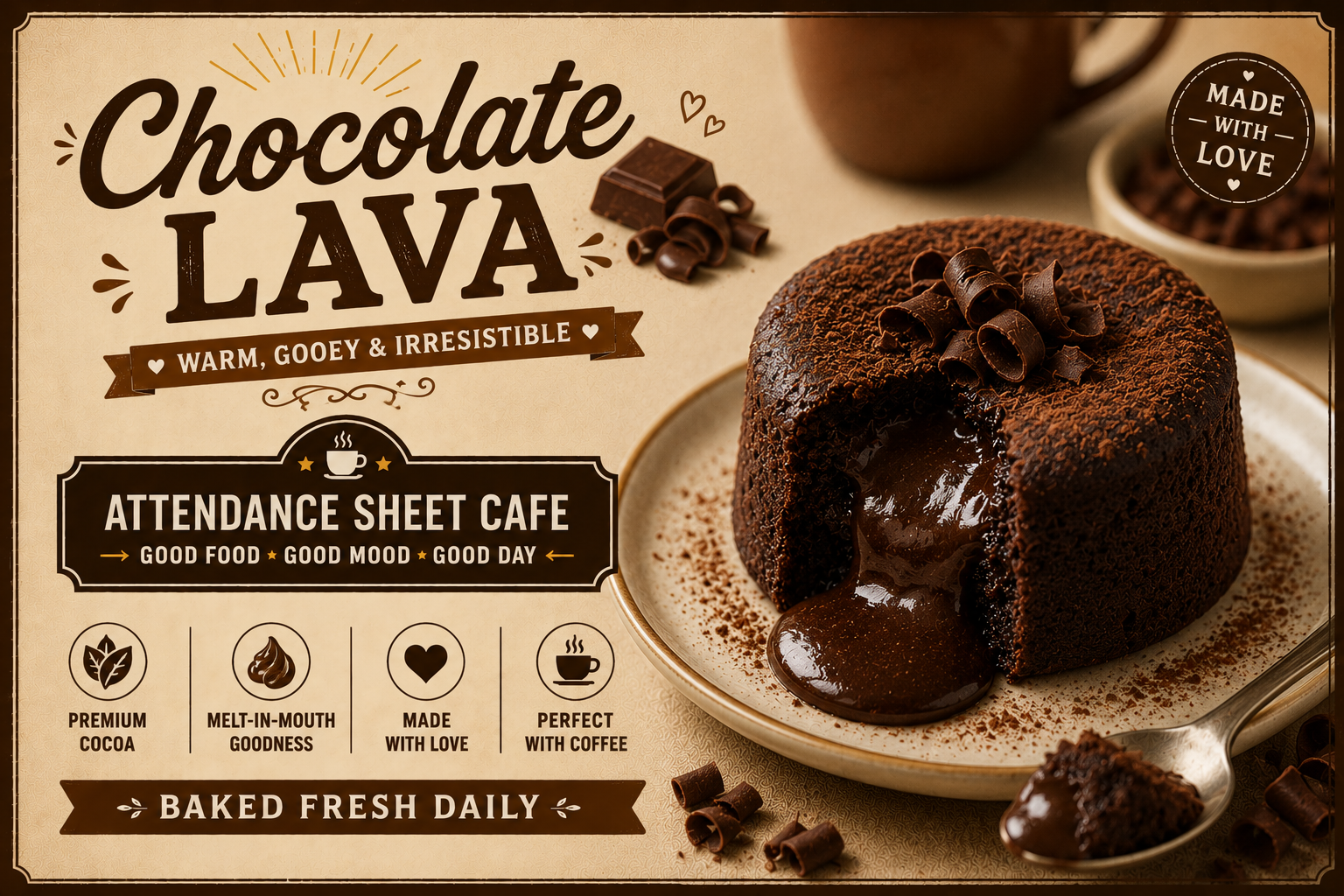 LAVA - Pastries - TAS Cafe Noida